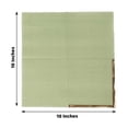 thumbnail image 2 of HLONK 50 Pack | 2 Ply Soft Orange Dinner Party Paper Napkins  Wedding Reception Cocktail Beverage Napkins, 2 of 9