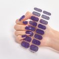 thumbnail image 1 of 16 Small Nail Art Stickers Solid Color Glossy Nail Stickers, 1 of 1