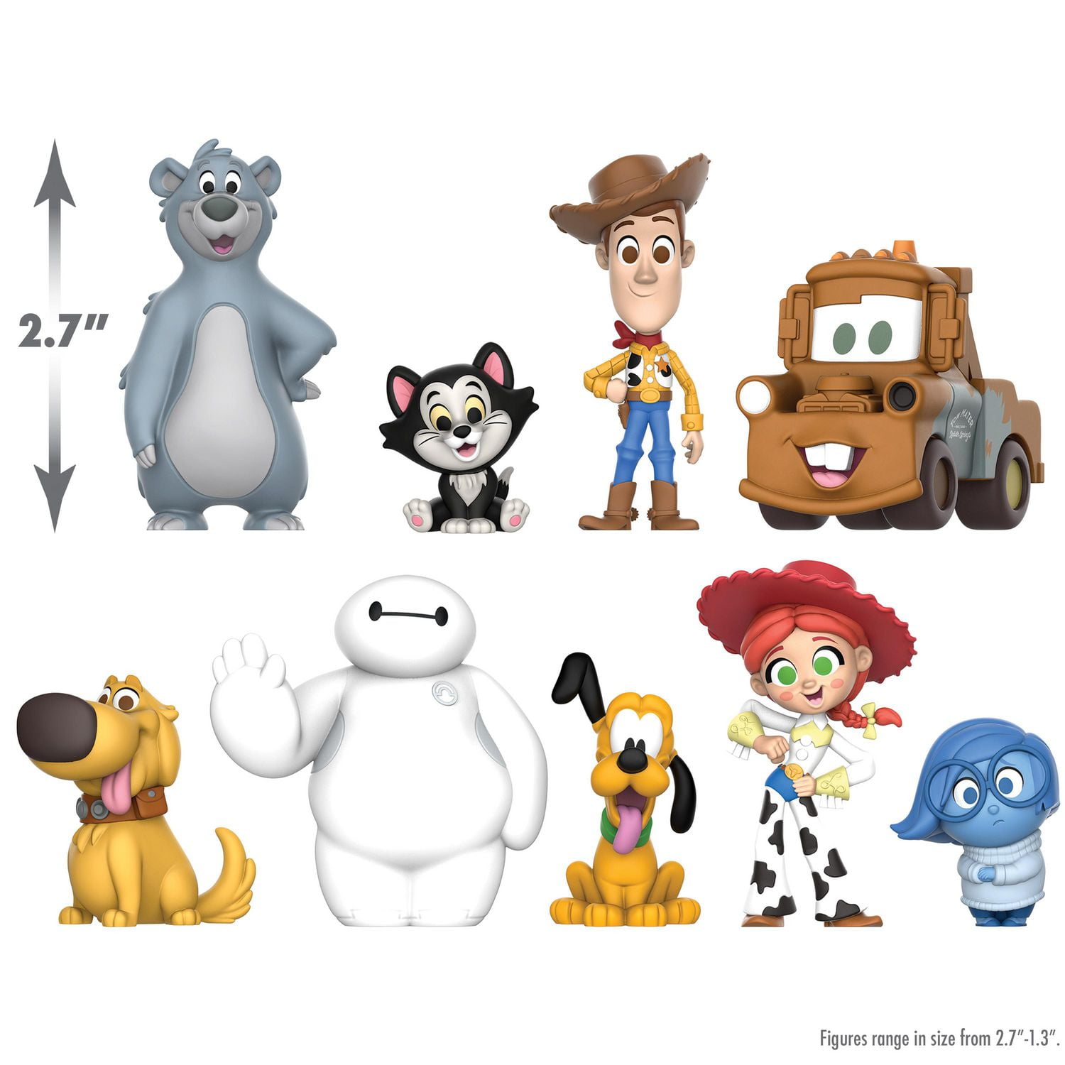 Collection Fêtant Disney100 Années A Tes Côtés Ensemble de 8 Figurines Edition Limitée