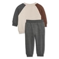thumbnail image 2 of George Baby Boys' Two Piece Sweatshirt Set, 2 of 2