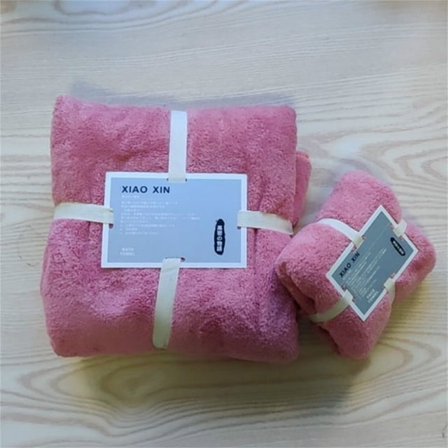 Daisyyozoid Discount Cotton 2 In 1 Bath Towel and Face Towel Soft-Bath Towels Set OF