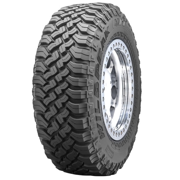 Fits 1989-1997 Ford F-250 Falken Tire Canada Tire 28516952 WILDPEAK MT01; LT305 X 55R20; Mud Terrain Light Truck & SUV; Steel Belted; Radial; Black Sidewall; Tubeless; Symmetrical Tread Design