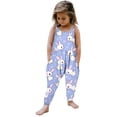 thumbnail image 2 of Easter Romper Girls Toddler Girl Rompers for Girls Spaghetti Strap Rompers with Pockets Girls Summer Outfits 3T, 2 of 3