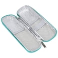 thumbnail image 4 of Étui de Voyage pour Diabète, Sac de Réfrigérateur Multifonction Refroidisseur d'Insuline avec Fermeture Éclair Design Simple Portable Multi-Couches pour Fournitures de Diabète pour Stylos à Insuline Vert, 4 of 8