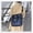 Blue, variant on Crossbody Bags for Women Vacation Essentials Shoulder Bags Women's Nylon Padded Quilted Bags Large Zippered Shoulder Bags Embroidery Thread Plain Checked Shoulder Bags Trendy Shopping Handbags