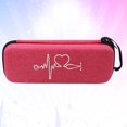 thumbnail image 4 of Stethoscope Box 1pc Stethoscope Case Portable Bag Shockproof Stethoscope Box Multifunctional Portable Stethoscope Case Compatible for 3M Litш (Rosy), 4 of 6