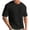 Black-short sleeve knit shirts for men, variant on Brnmxoke Men's Fitted T-Shirts Casual Crewneck Short Sleeve Knit T-Shirts Textured Loose Fit Pullover Solid Tops Purple,L