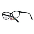 thumbnail image 3 of SA106 Cat Eye Multi 3 Focus Progressive Reading Glasses Black +1.75, 3 of 3