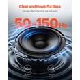 thumbnail image 4 of VEVOR 10" 440W Under Seat Car Subwoofer with Blue Ambient Light Subwoofer System, 4 of 9