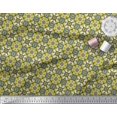 thumbnail image 2 of Soimoi Modal Satin Fabric Geometric & Paisley Decorative Print Fabric by Yard 42 Inch Wide, 2 of 2