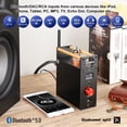 thumbnail image 2 of AIYIMA T8 6N3 Digital Tube Preamplifier Bluetooth 5.0 Hi-Fi Headphone Vacuum Tube Preamp for Home Wireless Receiver Audio Decoder Preamp PC-USB DAC APTX, 2 of 7