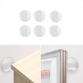 thumbnail image 2 of Gkeoshab Furniture Protection 6PCS Transparent Strong Adhesive Non Mark Anti Collision Pad Round Mute Door Handle Rear Anti Collision Paste Home & Garden, 2 of 5