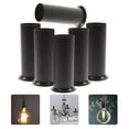 thumbnail image 5 of Milisten 6pcs Chandelier Lamp Base Sleeves Metal Candle Light Bulb Socket Covers Light Fixture, 5 of 5