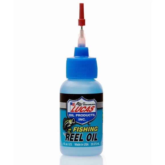 Lucas Oil Lubrifiant Polyvalent 10690 à Utiliser pour Lubrifier les Moulinets de Pêche; Bouteille de 1 Once; Unité