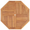 thumbnail image 3 of vidaXL Garden Dining Table 110x110x75 cm Solid Wood Teak, 3 of 5