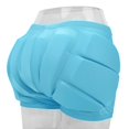 thumbnail image 4 of Ski Hip Protector, Skin Friendly Comfortable Breathable Protective Shorts EVA  For Skateboarding Blue,Black, 4 of 8