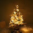 thumbnail image 1 of 18Inch Mini Christmas Tree Light Tabletop Artificial Christmas Tree  LED String Lights  Christmas Tree Ornaments for Christmas Table Top Desk Decor Home Indoor Decoration, 1 of 7