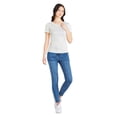 thumbnail image 2 of George Women's Side Ruched Tee, 2 of 6