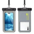 thumbnail image 2 of Birdeem Waterproof Phone Pouch,Universal 7X3.5 Inch Touchscreen Dry Bag Case with Lanyard,Submersible Protector for Swimming Hiking Kayaking Floating Protection, 2 of 9