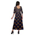 thumbnail image 4 of Moomaya Kurti Ligne A pour Femmes Kurti Longue Imprimée Robe Haut Indien pour Femmes, 4 of 5