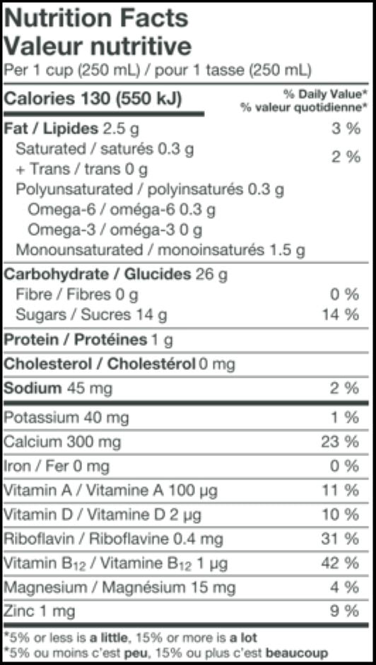Natura, Boisson Biologique, de Riz Original, 946ml