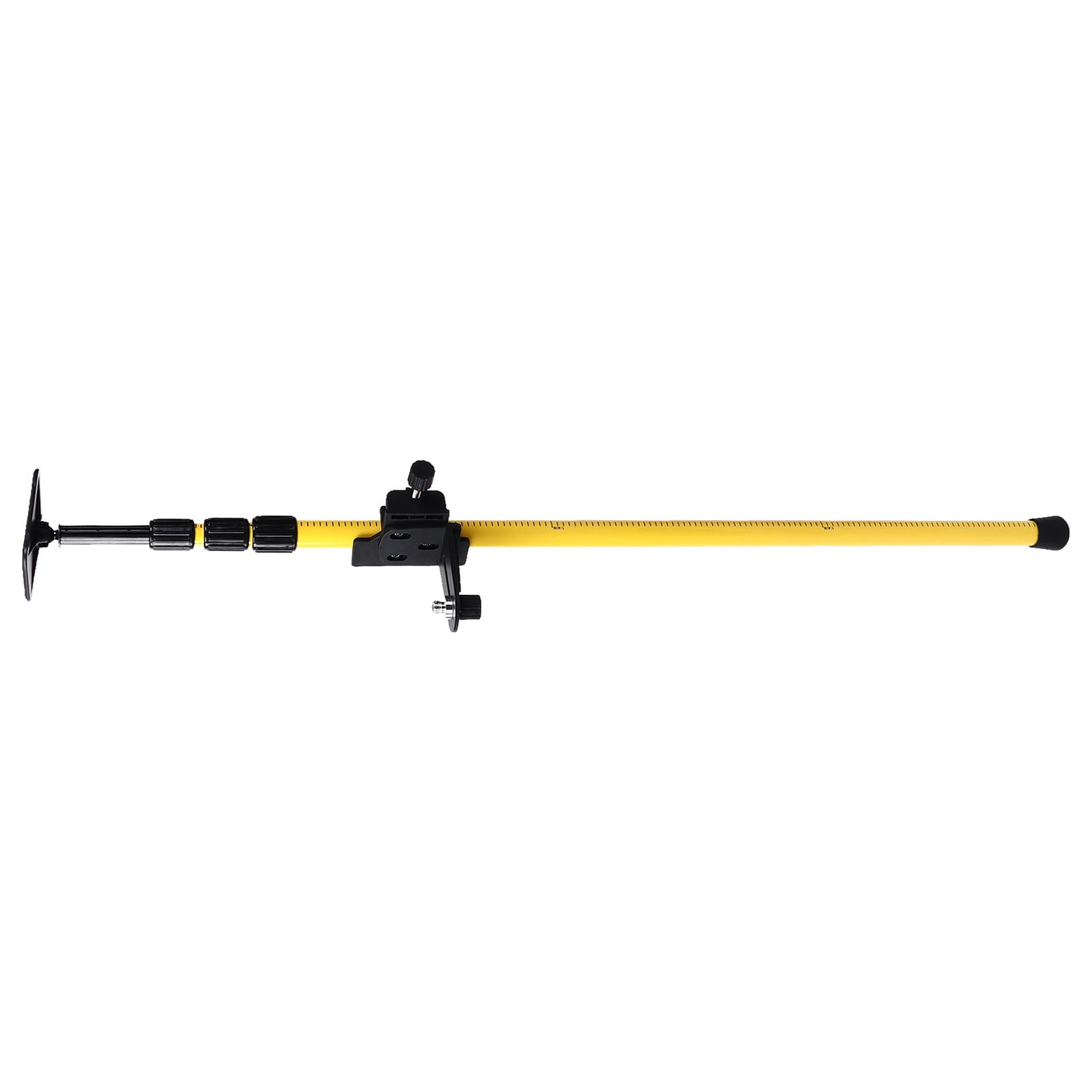 Leveling Telescoping Pole, Standard Thread Aluminum Alloy High Load Capacity Telescopic Pole Easy To Fix for Rotary and Line Lasers