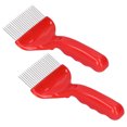 thumbnail image 3 of Haofy 2 Pcs 21 Dents Fourchette de Débouchage en Acier Inoxydable Outils d'Apiculture, 3 of 8