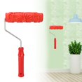 thumbnail image 4 of Home Decor Home Improvement Tools - Diatom Ooze Tools Wall Painting Rubber Embossed Roller, 4 of 5