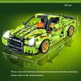 thumbnail image 2 of 437 PCS Car Building Blocks Set, 1:18 GTR Car Model with Pull-Back Motor - 11011, 2 of 3