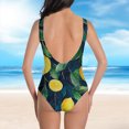 thumbnail image 5 of Weiqiqre Womens Swimsuits Tummy Control Ruched Bathing Suit Criss Cross V Neck Swimwear, 5 of 5