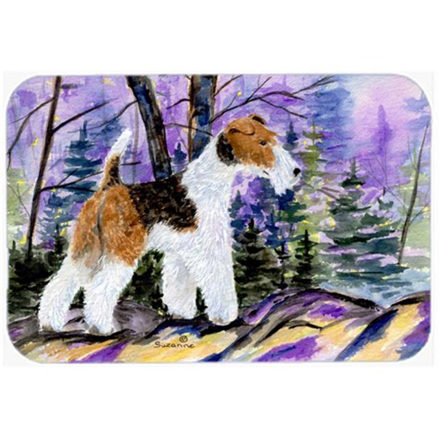 Carolines Treasures SS8630CMT 20 x 30 in. Fox Terrier Kitchen Or Bath Mat