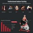 thumbnail image 4 of Goplus Indoor Stationary Exercise Cycle Bike Bicycle Workout w/ Large Holder Red, 4 of 10