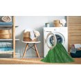 thumbnail image 2 of Ahgly Company Machine Washable Indoor Rectangle Transitional Deep Emerald Green Area Rugs, 4' x 6', 2 of 7