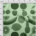 thumbnail image 2 of oneOone Rayon Mint Fabric Fruits Fabric For Sewing Printed Craft Fabric By The Yard 56 Inch Wide, 2 of 4