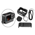 thumbnail image 2 of stanreset Plastic Lid Flip Battery Side Covers Len action For Go pro 10 9 Cover+Case, 2 of 9