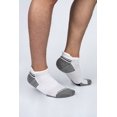 thumbnail image 2 of OTECKA Unisex Basic Performance Ankle Socks with Moisture-Wicking - Cushion Comfort Ankle Socks, White, Small-Medium, 2 of 4