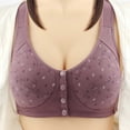 thumbnail image 3 of Bras for Women, 3PC Women's Front Buckle Oversized Tank Top Style Underwear Without Steel Rings, Everyday Bra, 3 of 5