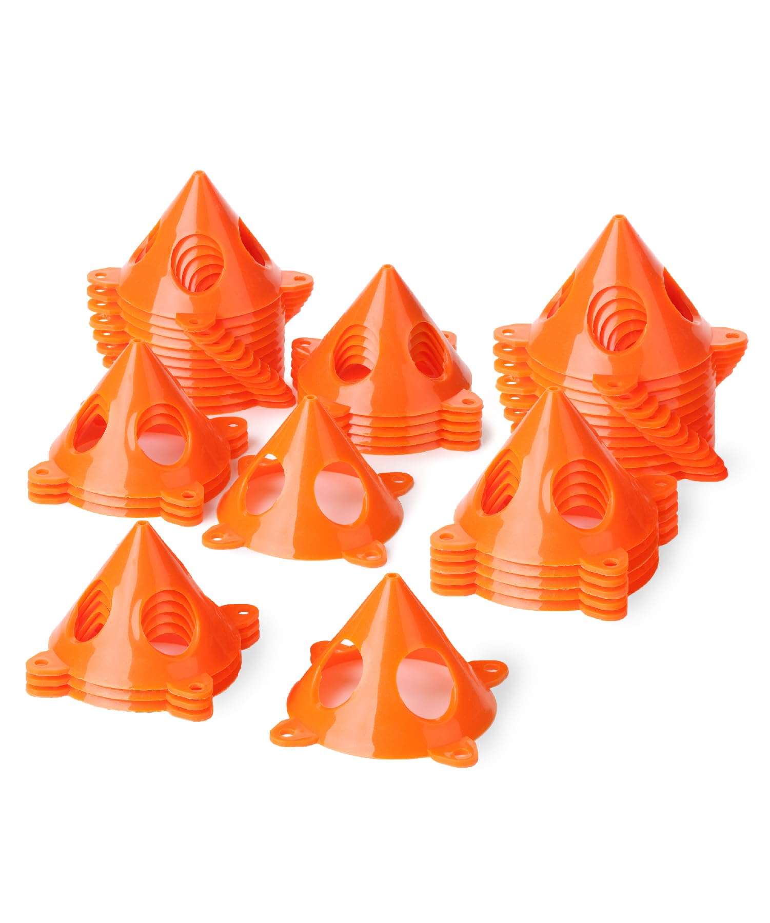 Mr. Pen- Painters Pyramid Stands 40 Pack Orange Bulk Canvas Holder Stand Paint Stand for Canvas Door Stands for Painting Door Painting Stand Paint Pyramids Canvas Stands for Paint Pouring