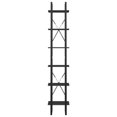 thumbnail image 3 of vidaXL 6-Tier Book Cabinet Grey 40x30x210 cm Engineered Wood, 3 of 4