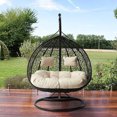 thumbnail image 4 of Coussin de Chaise Hamac Suspendue de Jardin Coussin de Siège de Balançoire, 4 of 10