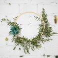 thumbnail image 4 of 6 Pack 10 Inch Wooden Bamboo Floral Hoops Wreath Rings For Making Wedding Wreath Decor And Wall Hanging Craft, 4 of 5
