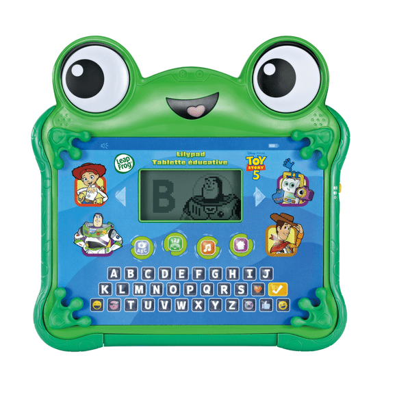 LeapFrog Disney & Pixar Toy Story 5 Explore & Learn Lilypad Preschool Toy Tablet for Kids - French Version, 3+ yrs