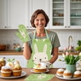 thumbnail image 4 of TIMIFIS Polyester Apron, Easter Cooking Apron Insulated Mitts Insulated Pads Three Piece Set Suspender Apron Kitchen Cooking Apron Bbq Apron Holiday Decorative Sleeveless Apron Home Decor, 4 of 6