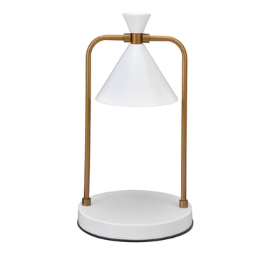 Candle Lamps Electric, Candle Warmer Lamp Minimalist Appearance Adjustable Brightness GU10 Bulb  For Room