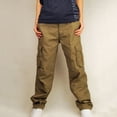 thumbnail image 4 of Pantalon Homme Solide Multi-Poches Salopette Lavée Pantalon Décontracté Extérieur en Liquidation, 4 of 6