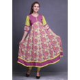 thumbnail image 2 of Bimba Kurti Longue Imprimée pour Femmes Robe Anarkali Indienne Haut Tunique Décontracté, 2 of 5