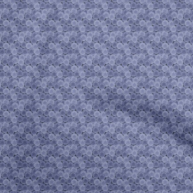 oneOone Polyester Lycra Blue Fabric Asian Block Sewing Craft Projects Fabric Prints By Yard 56 Inch Wide