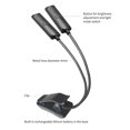thumbnail image 2 of Rechargeable Book Light 19 LED Reading Light with 3 Color Temperature 3 Brightness 2 Lamp, 2 of 8