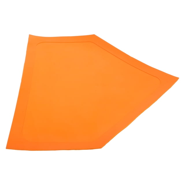LOLIPPYY Portable Baseball Bases Flat Rubber Plates for Pitching Enthusiasts 1Pack