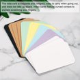 thumbnail image 5 of Unique Bargains 3.5' x 2' Blank Paper Business Cards Small Index Flash Cards Message Note Card, White 300 Pack, 5 of 5